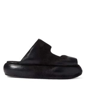 Marsell Black Ciambellona Platform Sandals 38.5